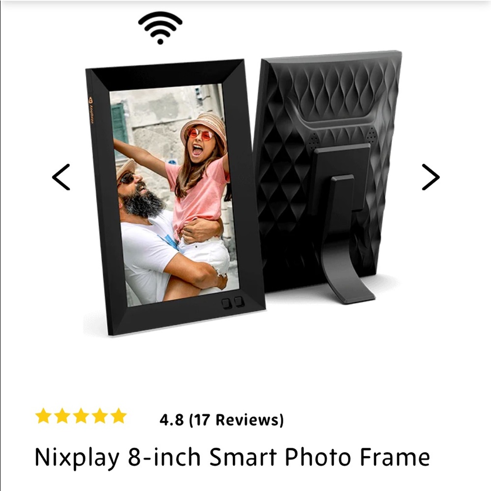 NIB Nixplay digital photo frame 8”
